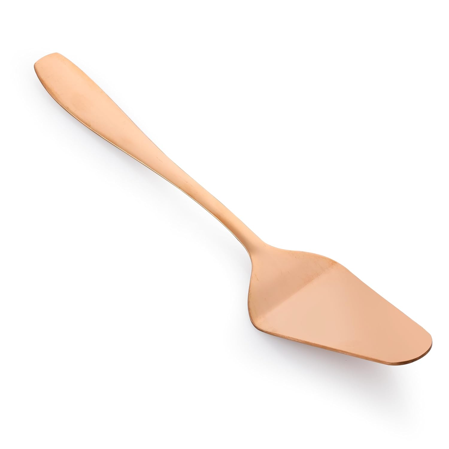 Crystal Titanium Series Stainless Steel Cake Server|Set Of 1|Rose Gold