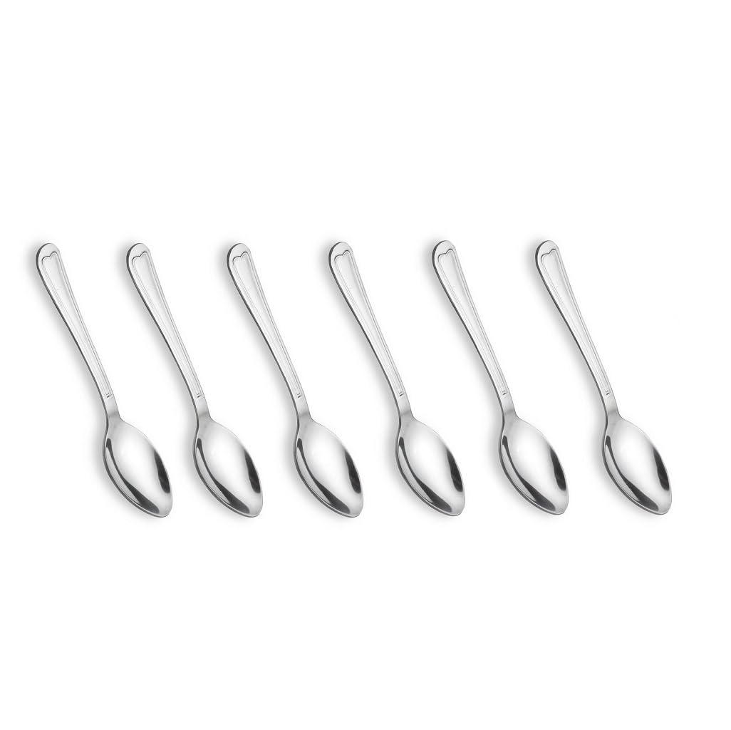 Crystal Sleek Tea Spoon (Set Of 6)