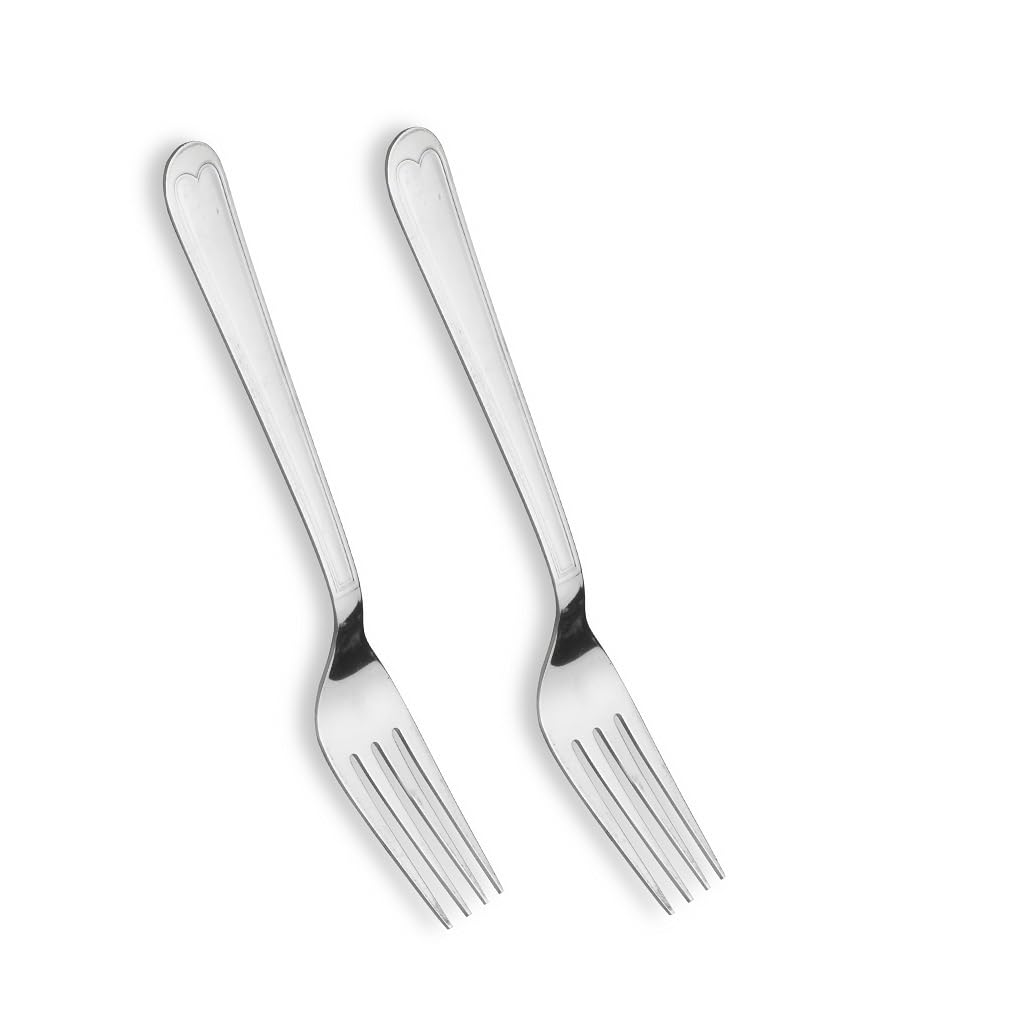 Crystal Sleek Table Fork (Set Of 2)