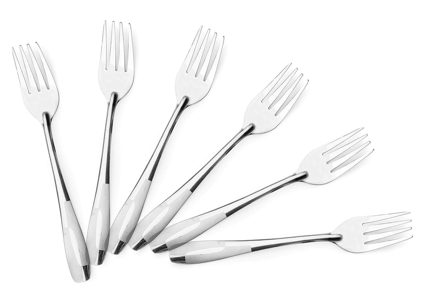 Crystal La Milano Desert Fork (Set Of 6)