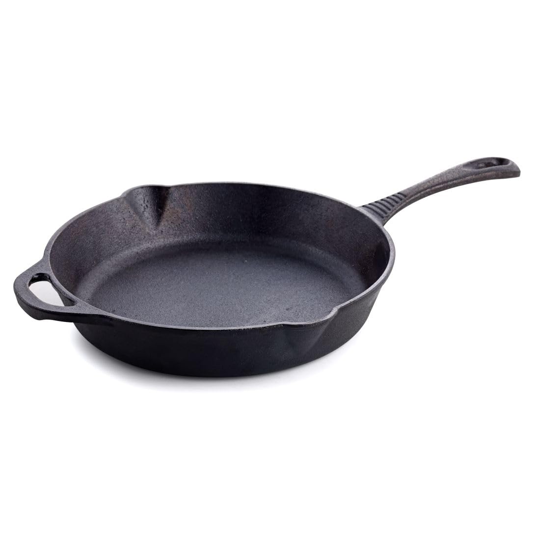 Crystal Pre-Seasoned Cast Iron Skillet / Fry Pan 250 Mm