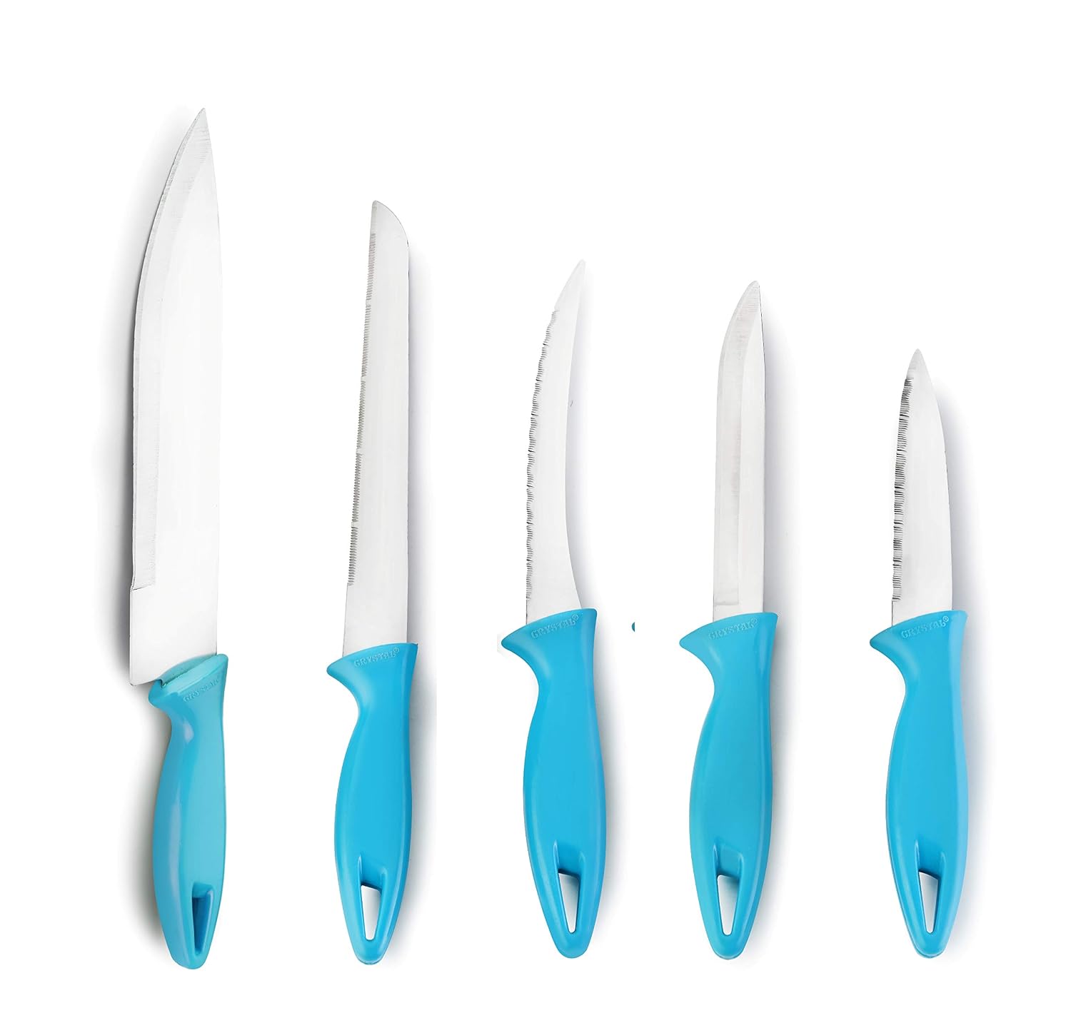 Crystal 5 Pcs Knife Set