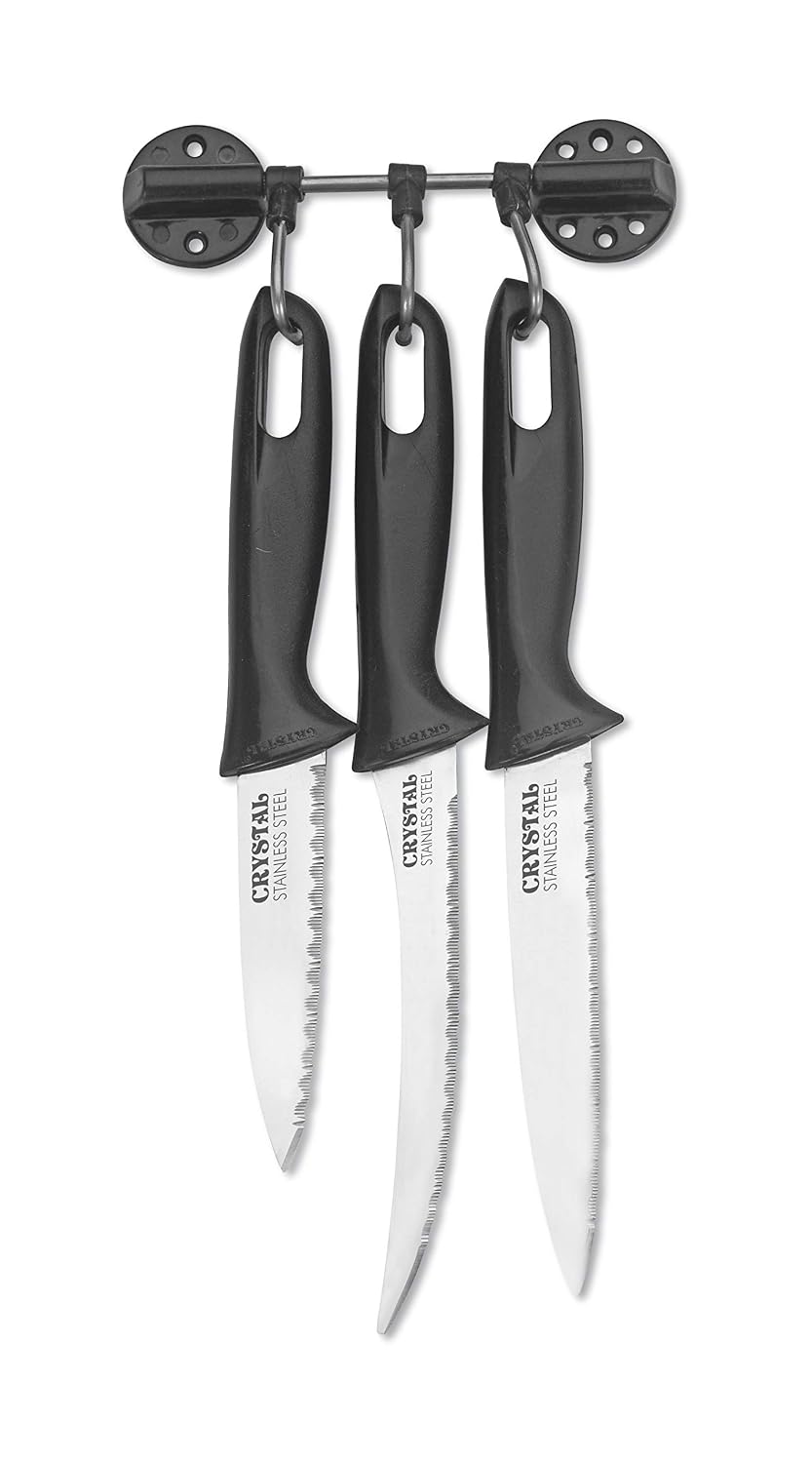Crystal 3 Pc. Knife Set