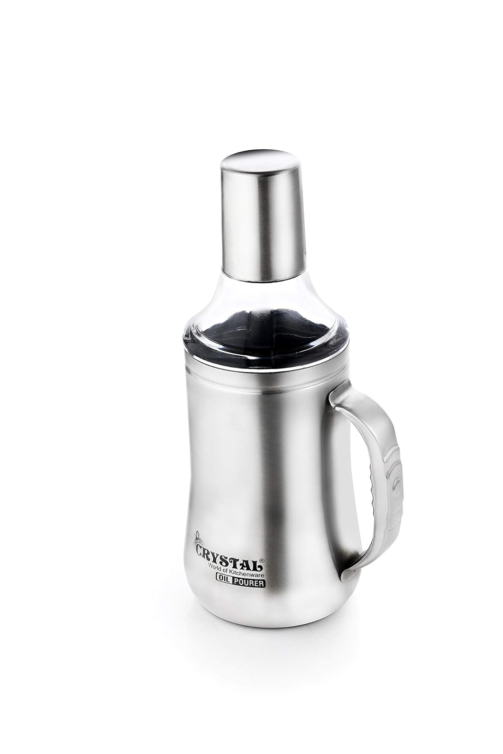 Crystal Curvy Oil Pourer - 1000 Ml