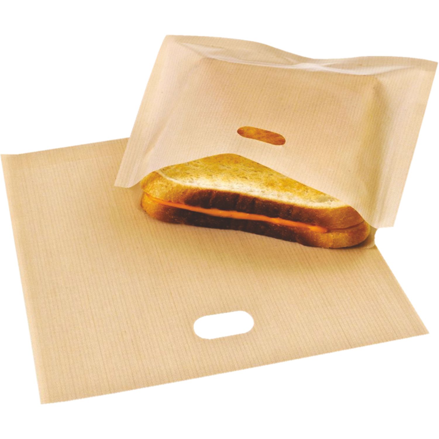 Crystal Toaster Bag Brown 2PC Set 158*180MM