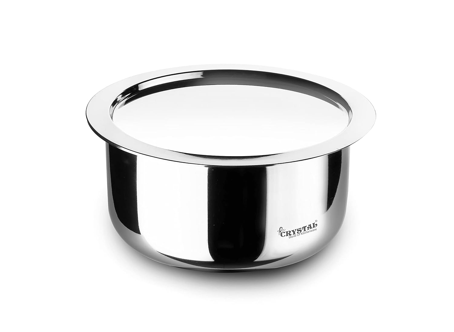 Crystal Tripro Tope With Lid 18CM