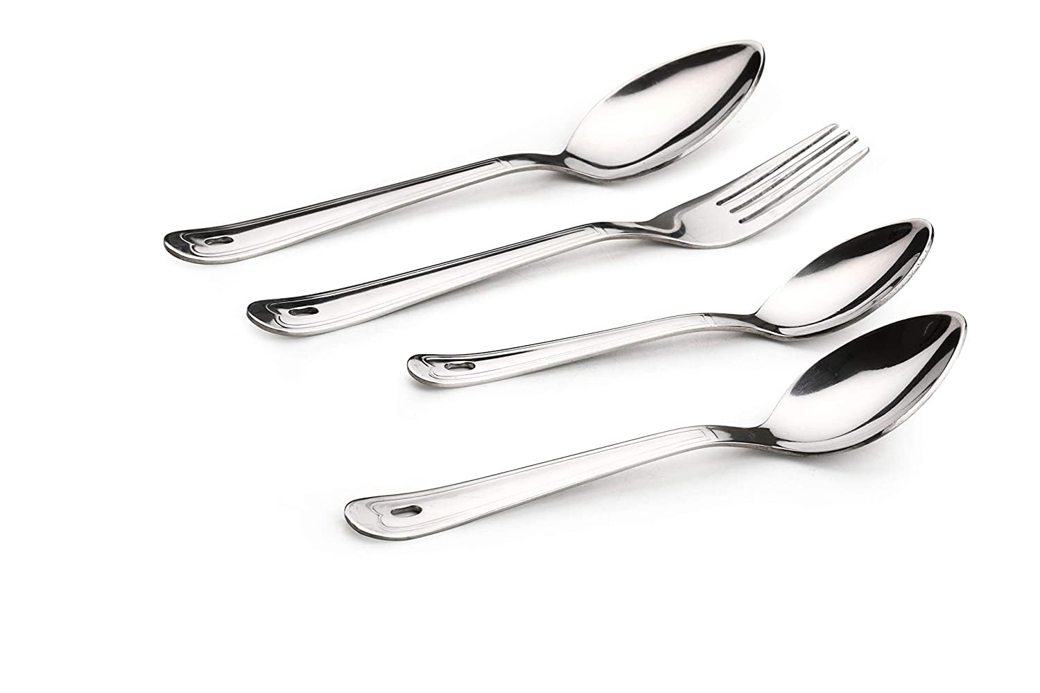 Crystal 24 Pcs. Tableware Cutlery Set(Steelage)