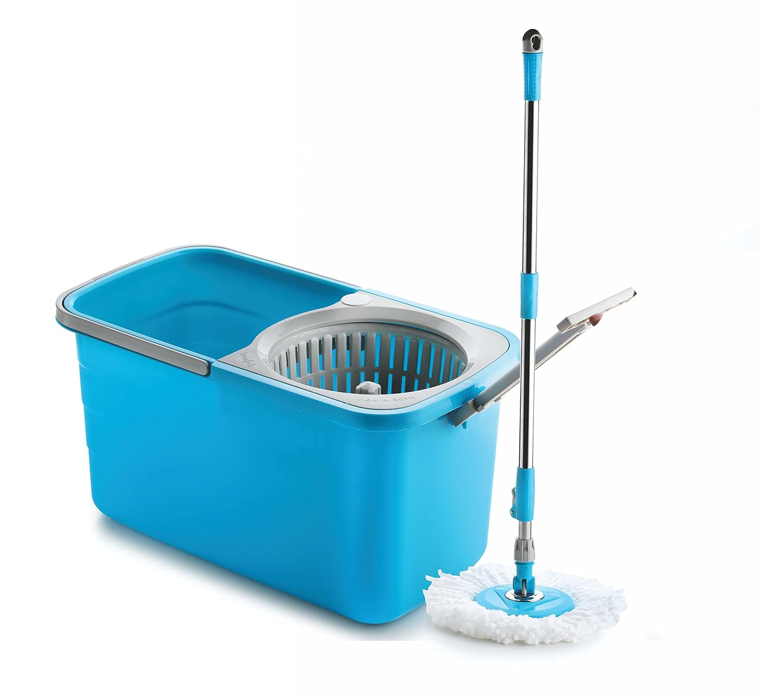 Sparkmate By Crystal Spin Mop Bucket With Wheels