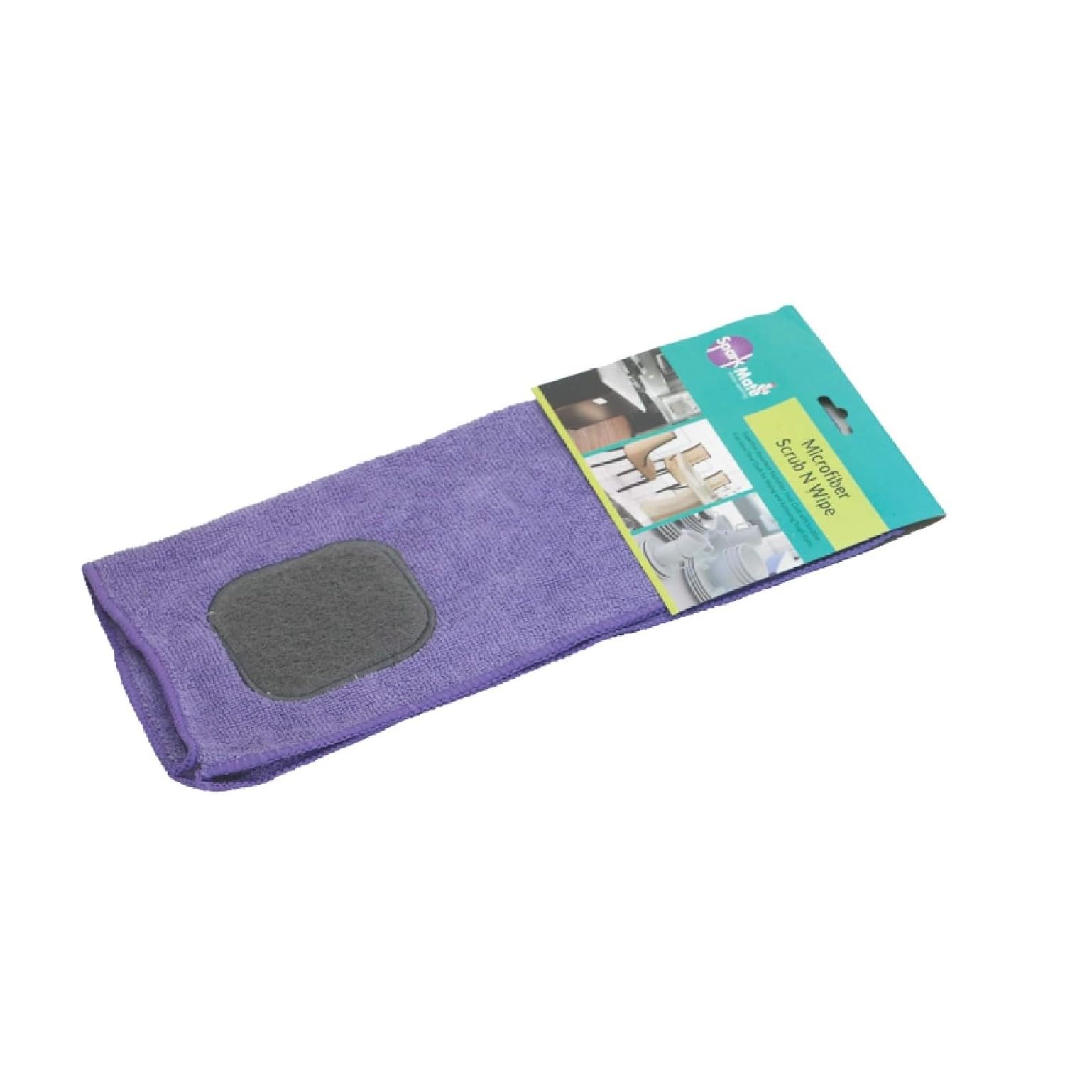 Sparkmate By Crystal Microfiber Scrub N Wipe 30Cmx30Cm