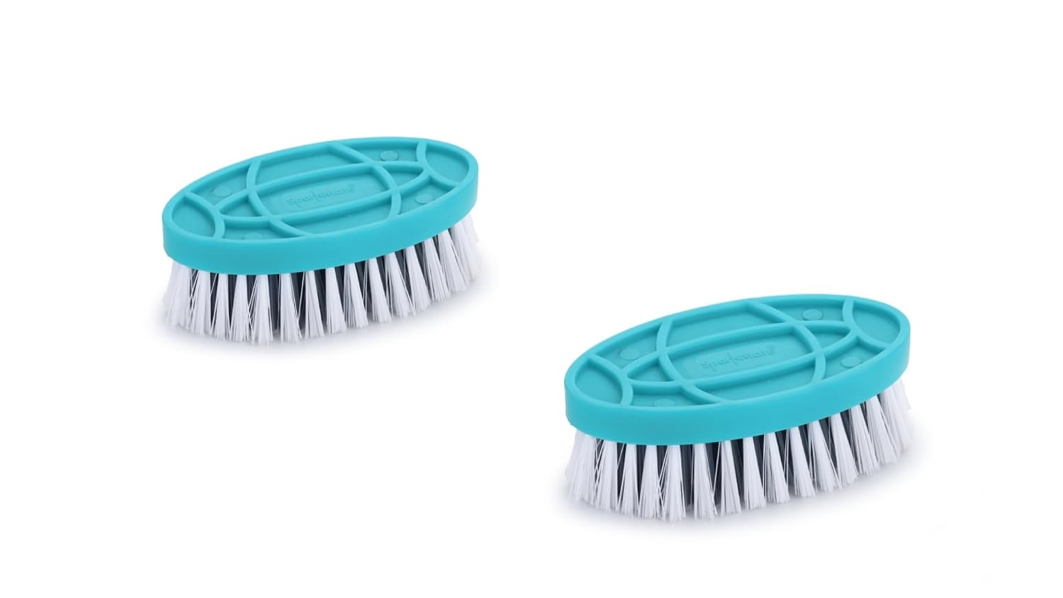 Sparkmate By Crystal Premium Oval Cloth Brush (Pack Of 2)